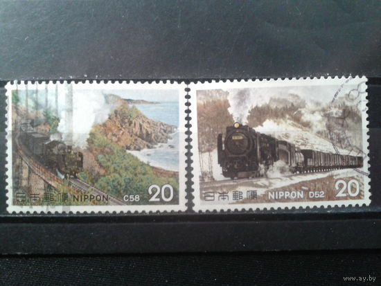 Япония, 1975. Паровозы, полная серия