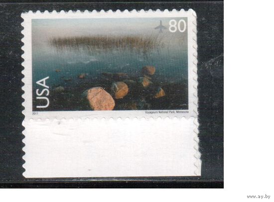 США-2011 (Мих.4678) , ** ,  Ландшафты (одиночка), самоклейка