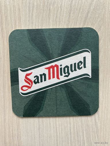 Подставка под пиво San Miguel No 1