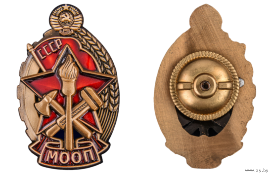 Копия Знак Лучшему пожарнику МООП