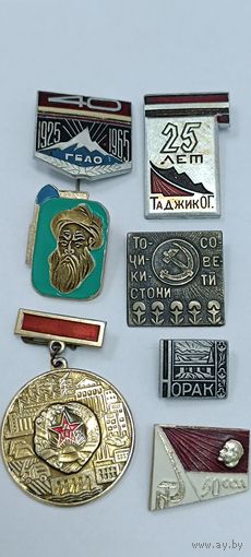 Значки Таджикистана