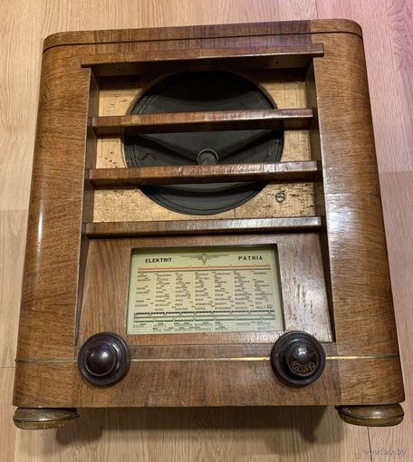 Довоеннный радиоприемник Elektrit Patria 1937/1938 г. С 1 рубля.