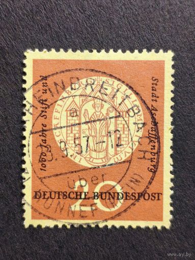 Германия 1957. 1000-летие города Ашаффенбург. Полная серия