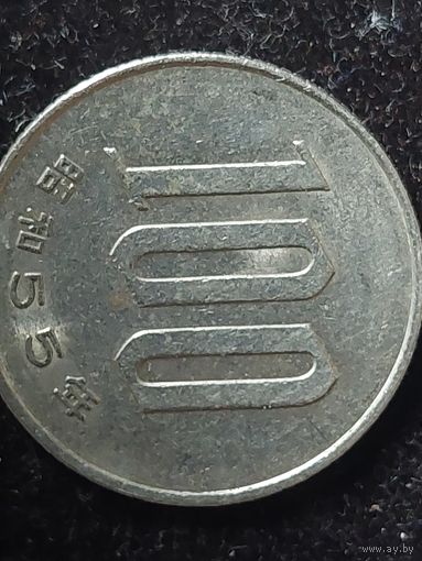 100 иен япония 1980