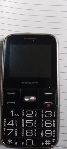 Телефон texet не рабочий
