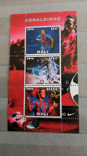 Блок футбол спорт чемпионаты мира   MNH