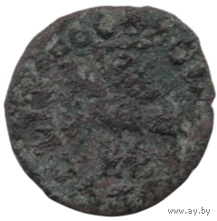 Великое Княжество Литовское, Русское и Жемайтское и Иных Земель. 1 шэляг (солид) 1660. Пагоня.