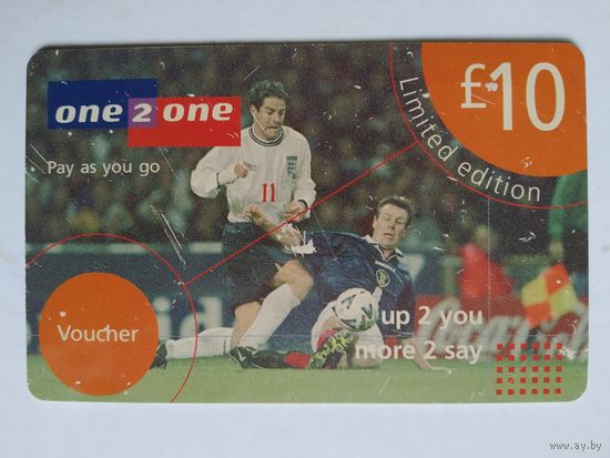 Телефонная карта. Англия
