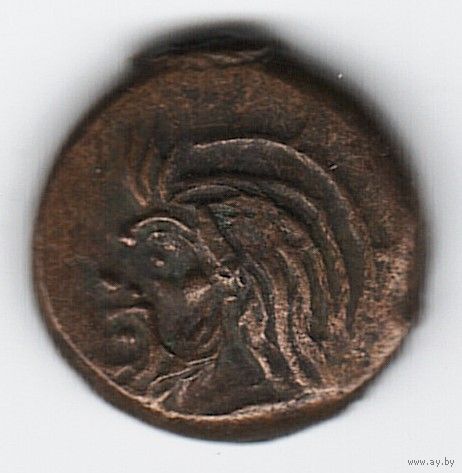 Пантикапей Гемихалк Перисад II - Сатир/бык ПАN около 284-275 гг. до Н.Э.