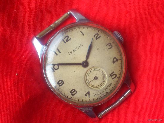 Часы СТАЛИНСКАЯ ПОБЕДА 1МЧЗ им. Кирова, из СССР 1951 года , ОФОРМЛЕНИЕ  ЧН 802К