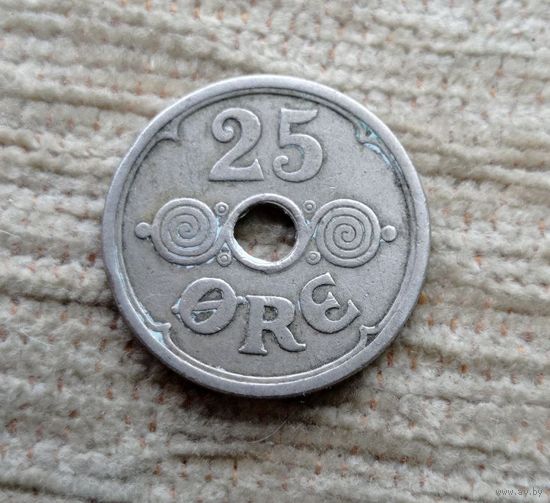 Werty71 Дания 25 эре 1924