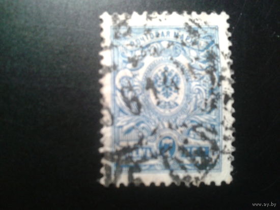 Россия, 1908. Стандарт, герб, 7коп.