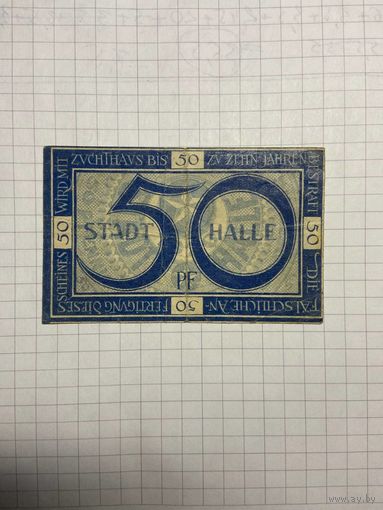 Нотгельд 50 пфеннигов 1921 год. -2112-2