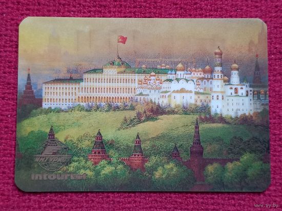 Календарик Интурист. 1982 г.