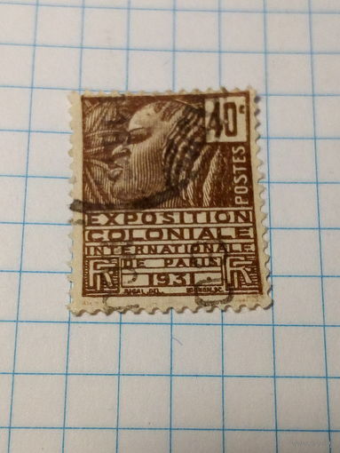 Марка Франция 1931 год