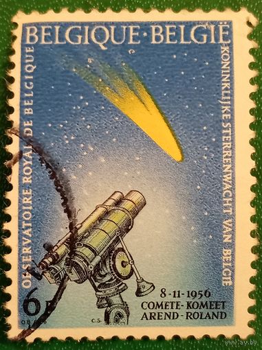 Бельгия 8 ноября 1956. Телескоп королевской обсерватории Бельгии