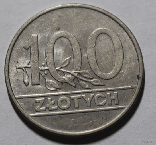 Польша, 100 злотых, 1990 год