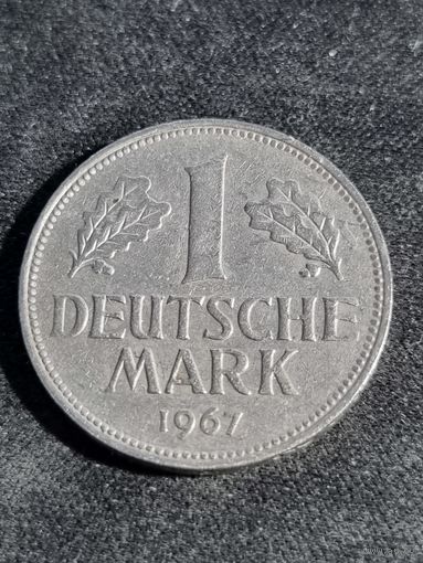 Германия (ФРГ) 1 марка 1967 F