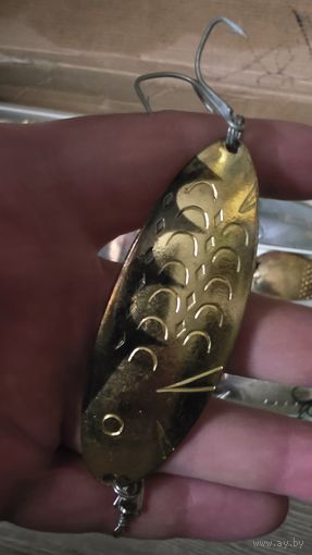 Блесна Катинелис KATINELIS ( КОТЕНОК)Таурагский завод элементов вычислительных машин Литовская ССР