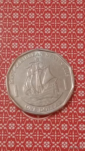 Восточные Карибы 1 доллар 2015