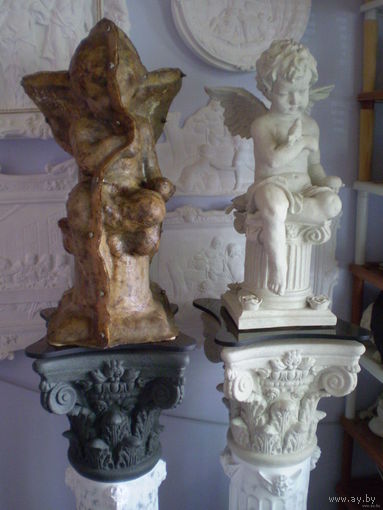 - ФОРМА АНГЕЛ-ЛЮБВИ + 4 формочки > Птичка 1 шт малая , 3 шт Цветы