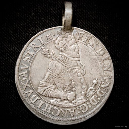 Талер 1564-1595 г. Австрия, Фердинанд I. Родная, многолетняя патина!