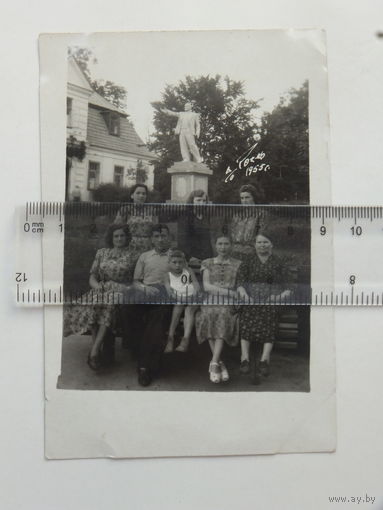 Фото на память Россь Волковыск 1953