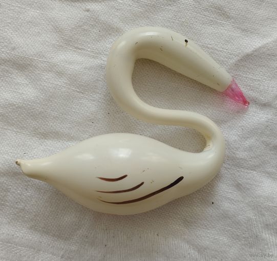 Ёлочная игрушка лебедь