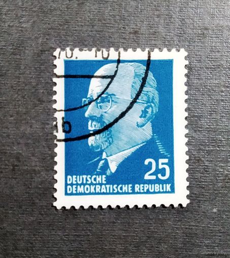 Марка ГДР 1963 год  Вальтер Ульбрихт