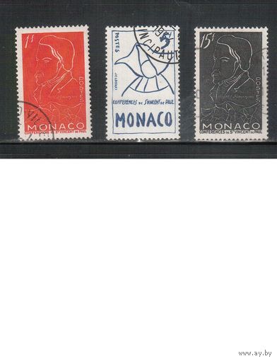 Монако-1954(Мих.473-475)   гаш.  , Религия, (полная серия)