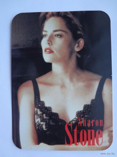 Календарик 1999 г. Шерон Стоун.