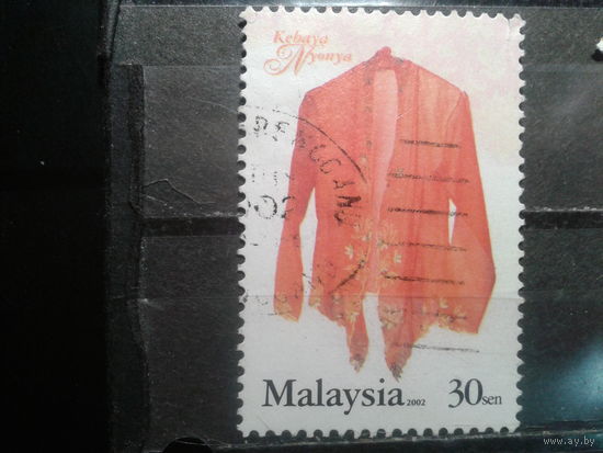 Малайзия, 2002. Традиционная шелковая блузка