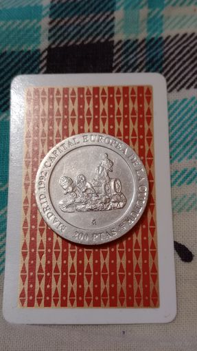 Испания 200 песет 1991