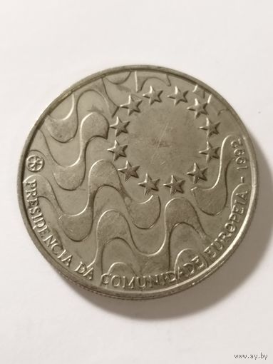 Португалия 200 эскудо "Представительство Португалии в Евросоюзе ' 1992