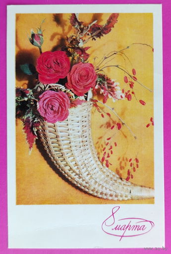 8 марта! Чистая. 1971 года. Фото Шульгиной. 2215.