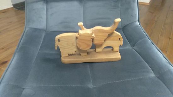 Декоративная скульптура 22х13 см сосна Hand made