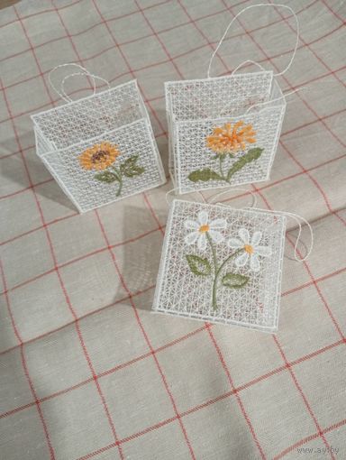 Подарочная сумочка или пакетик из плауэнского кружева, Германия