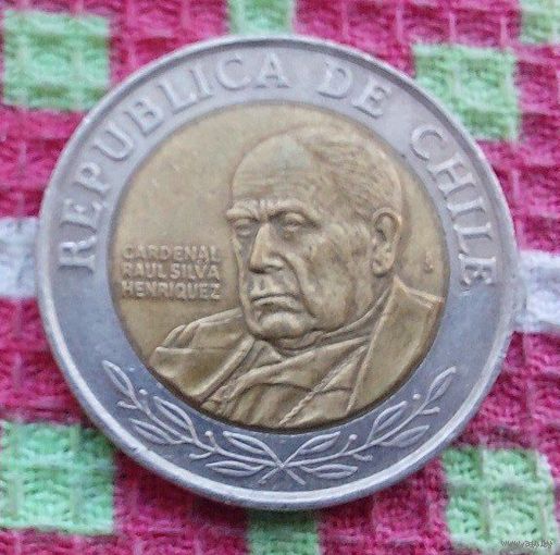 Чили 500 песо, UNC.