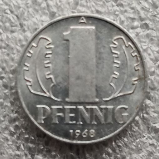 Германия - ГДР 1 пфенниг  1968 г.