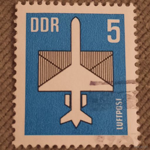 ГДР. Авиапочта