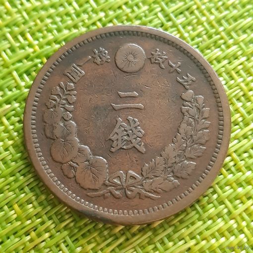 Япония 2 сен 1884 г
