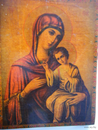 Икона середина ХХ века 17х13см.