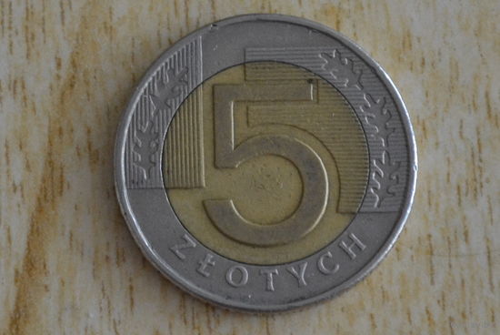 Польша 5 злотых 1994