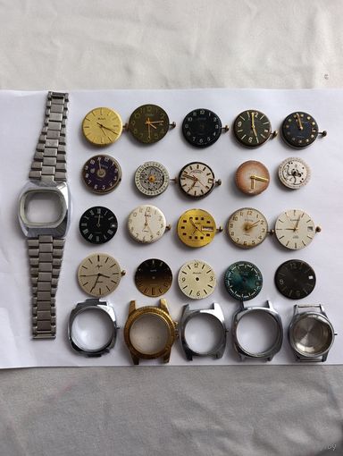 Часы СССР механизмы и корпуса