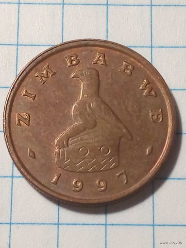 1 цент Зимбабве 1997 год