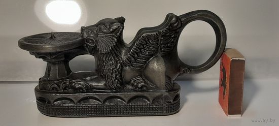 Подсвечник  КРЫЛАТЫЙ ЛЕВ (мантикора)