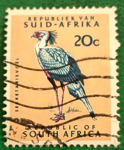 Южная Африка 1961. Птица-секретарь