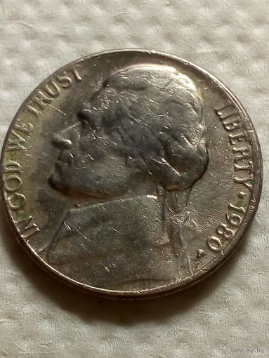 5 центов США 1980 год