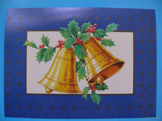 С Новым годом! (США), 1980-е гг., двойная, чистая.
