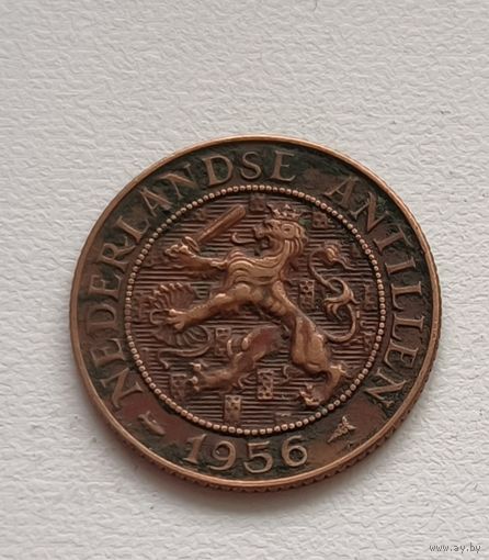 Нидерландские Антильские острова 2.5 цента, 1956  4-8-14